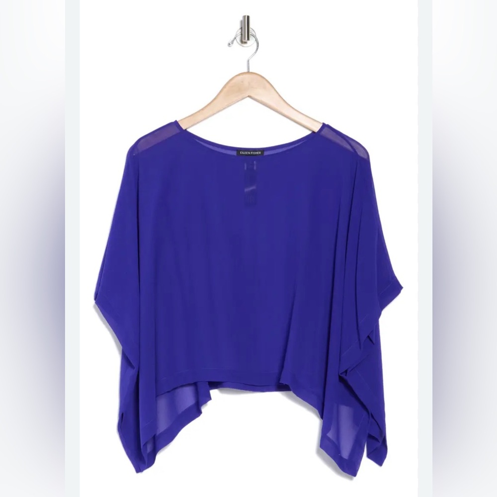 Eileen Fisher Royal Blue Blouse